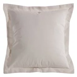 Lidia egyszínű párnahuzat szegéllyel Natúr 40x40 cm