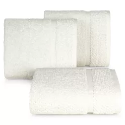 Vilia csíkos törölköző Krémszín 50x90 cm