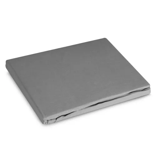 Gumis renforce pamut lepedő Acélszürke 140x200 cm + 30 cm