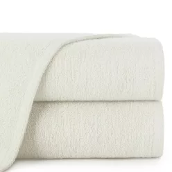   Egyszínű klasszikus törölköző 400 g/m2 Krémszín 50x100 cm