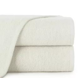   Egyszínű klasszikus törölköző 400 g/m2 Krémszín 70x140 cm