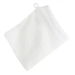   Frottír mosdókesztyű akasztóval 500 g/m2 Krémszín 16x21 cm
