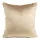 Mel bársony párnahuzat Sötét bézs 40x40 cm