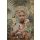 Egzotikus női portré festmény 574a Zöld 80x120 cm