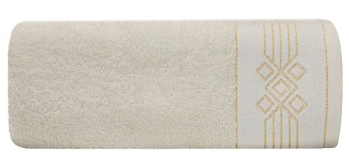 Kamela lurex törölköző Krémszín 70x140 cm