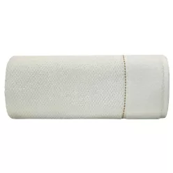 Salado csíkos törölköző Krémszín 50x90 cm