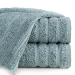   Vito pamut törölköző jacquard csíkokkal jacquard csíkokkal Menta 70x140 cm