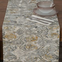 Bocono gobelin asztali futó Mustársárga 40x140 cm +/-5%