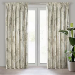 Ella bársony sötétítő függöny Krémszín 140x270 cm