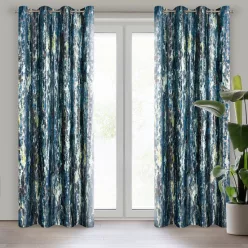   Grace bársony sötétítő függöny Gránátkék 140x250 cm