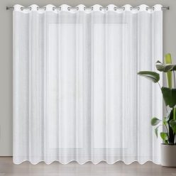 Lena mintás dekor függöny Fehér 350x250 cm