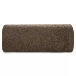 Egyszínű klasszikus törölköző 400 g/m2 Barna 50x90 cm