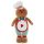 Karácsonyi mézeskalács figura 56a Barna 23x13x57 cm