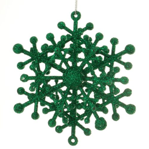 206b karácsonyfadísz Zöld 10x10x5 cm