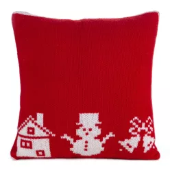 Karácsonyi párnahuzat Piros 45x45 cm
