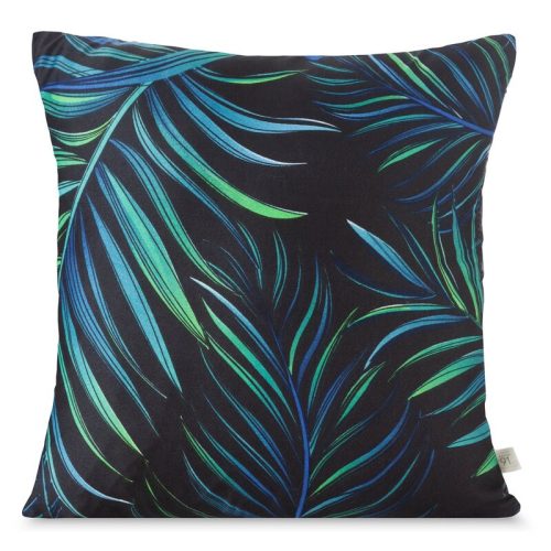 Palms01 párnahuzat ágytakaróhoz Fekete 40x40 cm