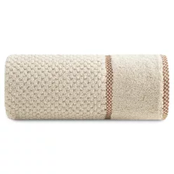 Caleb velúr törölköző Bézs 50x90 cm