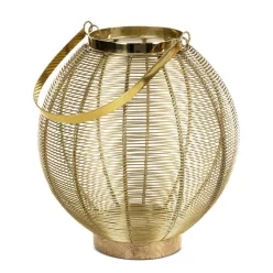 Mela lampion Arany 27x27x29 cm