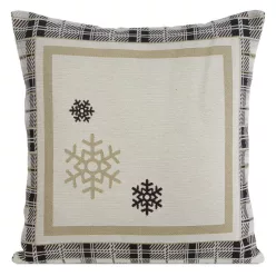 Angel karácsonyi gobelin párnahuzat Bézs 45x45 cm +/-5%