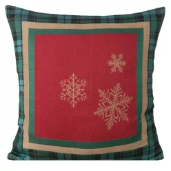 Cherry karácsonyi gobelin párnahuzat Piros 45x45 cm +/-5%