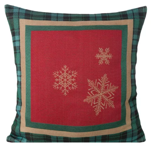 Cherry karácsonyi gobelin párnahuzat Piros 45x45 cm +/-5%