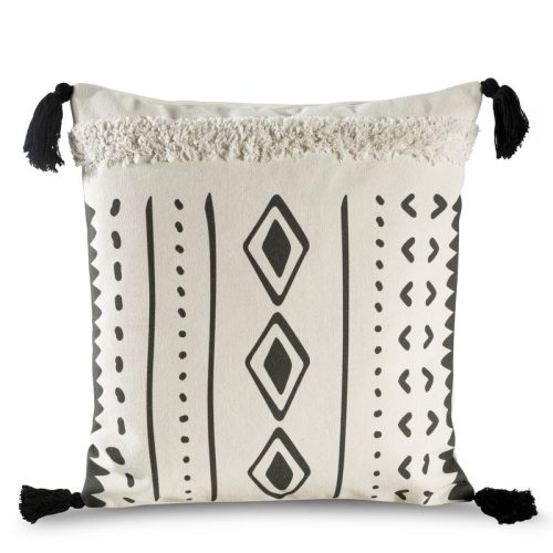 Boho24 rojtos párnahuzat Krémszín 45x45 cm