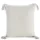 Poly pompon díszes párnahuzat Krémszín 45x45 cm