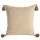 Poly pompon díszes párnahuzat Bézs 45x45 cm