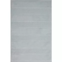 Jessi pamut fürdőszoba szőnyeg Ezüst 50x70 cm
