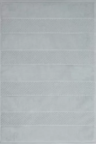 Jessi pamut fürdőszoba szőnyeg Ezüst 50x70 cm