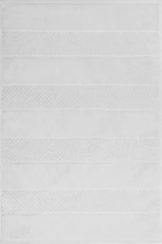 Jessi pamut fürdőszoba szőnyeg Fehér 60x90 cm