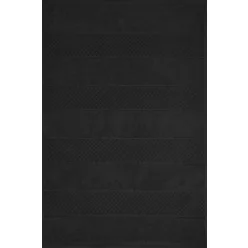 Jessi pamut fürdőszoba szőnyeg Fekete 60x90 cm