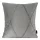Nala1 bársony párnahuzat varrott mintával Ezüst 45x45 cm