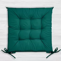   Garden kerti székpárna vízálló anyagból Sötétzöld 40x40x5 cm