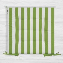   Garden mintás kerti párna vízálló anyagból Világoszöld 40x40x5 cm