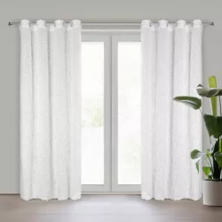 Marion modern fehér függöny Fehér 140x250 cm
