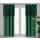 Aura fodros dekor függöny Sötétzöld 140x250 cm