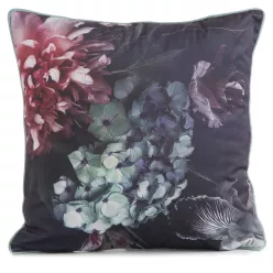 Velvet14 bársony párnahuzat Bordó 45x45 cm