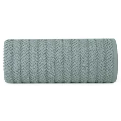   Etno halszálka mintás törölköző egyiptomi pamutból Menta 70x140 cm