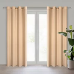   Rita egyszínű dekor függöny Élénk narancssárga 140x250 cm