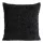 Selma mohér díszes párnahuzat sifon anyagból Fekete 45x45 cm