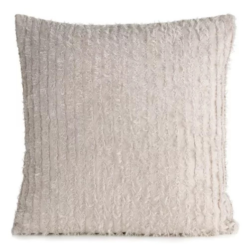 Selma mohér díszes párnahuzat sifon anyagból Bézs 45x45 cm