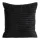 Reina hohér díszes párnahuzat sifon anyagból Fekete 45x45 cm