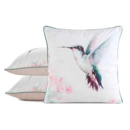 Velvet19 bársony párnahuzat Krémszín 45x45 cm