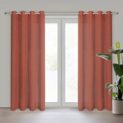 Angelica függöny eső szerkezettel Vörös 140x250 cm