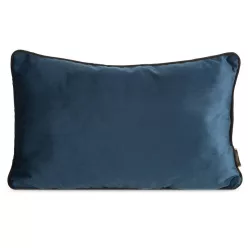 Melia bársony párnahuzat Gránátkék 30x50 cm