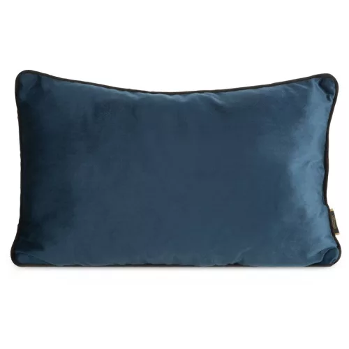 Melia bársony párnahuzat Gránátkék 30x50 cm