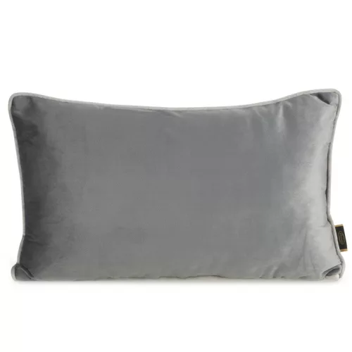 Melia bársony párnahuzat Acélszürke 30x50 cm