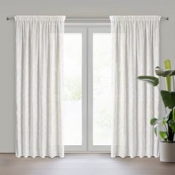 Ilaria mintás dekor függöny Fehér 140x270 cm