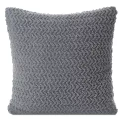   Laris fényes szállal átszőtt díszpárnahuzat Ezüst 45x45 cm